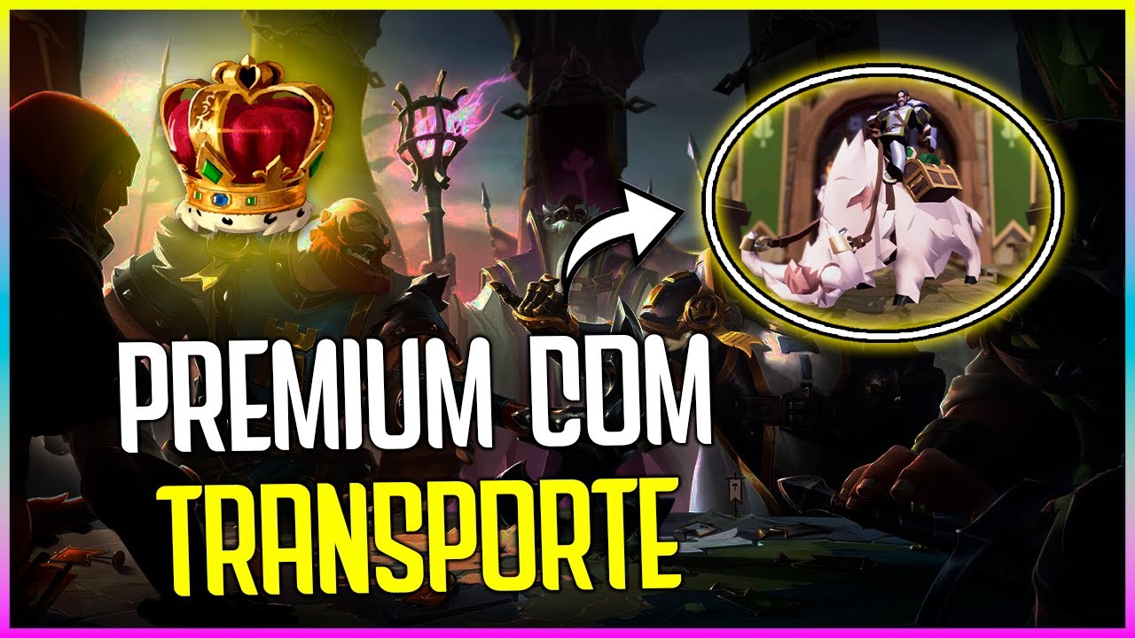 GUIA COMPLETO DE COMO FARMAR SUA PREMIUM APENAS COM TRANSPORTE DE FACÇÃO NO ALBION ONLINE!!