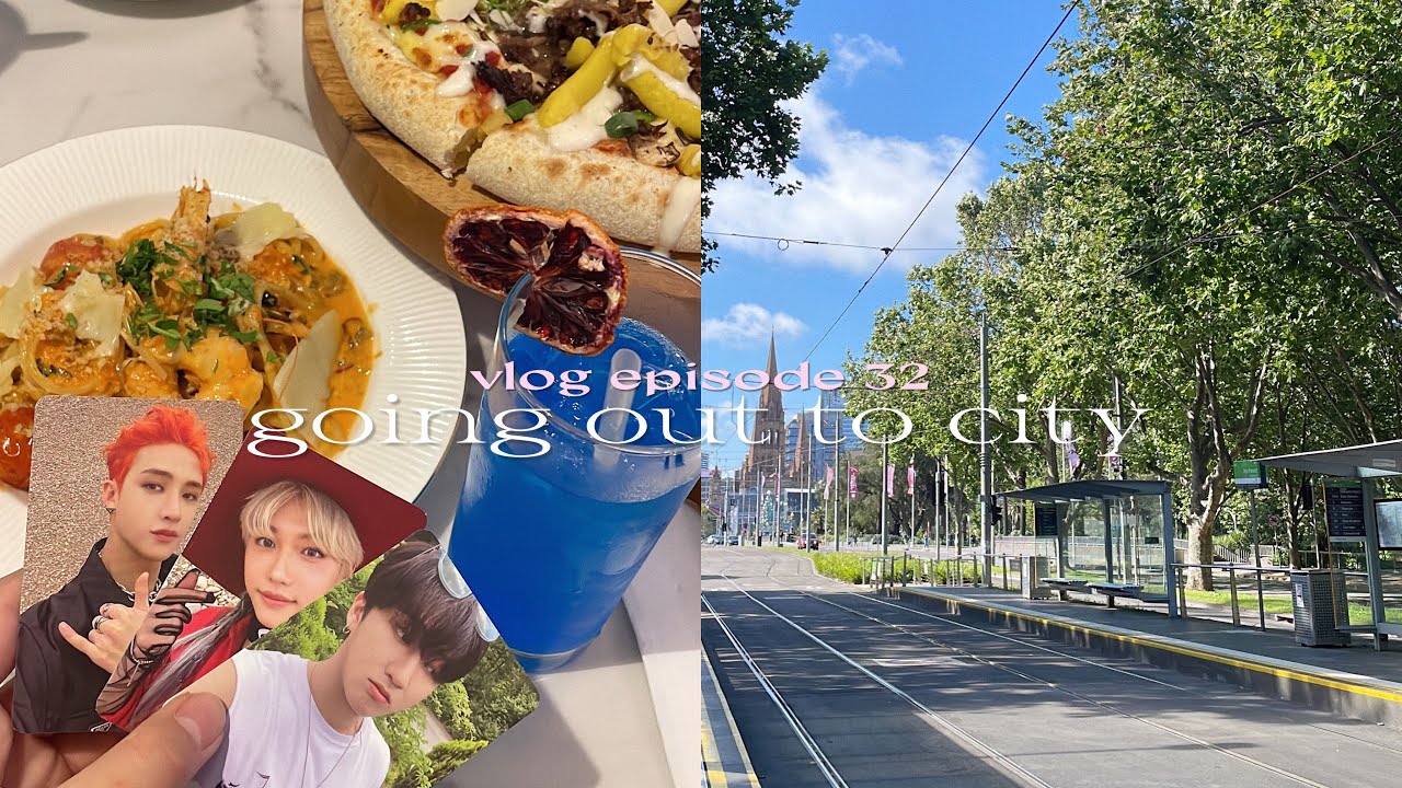 s2 vlog 🏙 going to the city after lockdown, buying kpop albums and gallery visit!