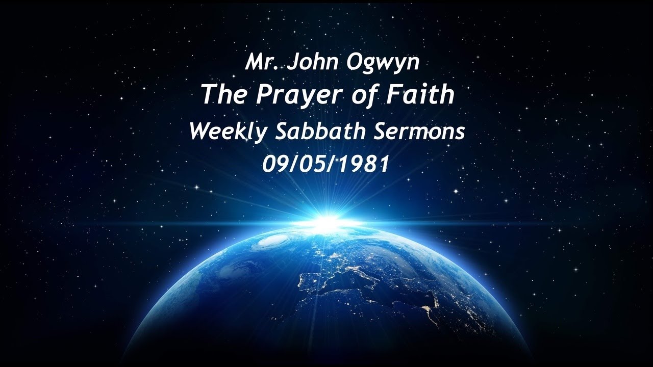 John Ogwyn The Prayer Of Faith