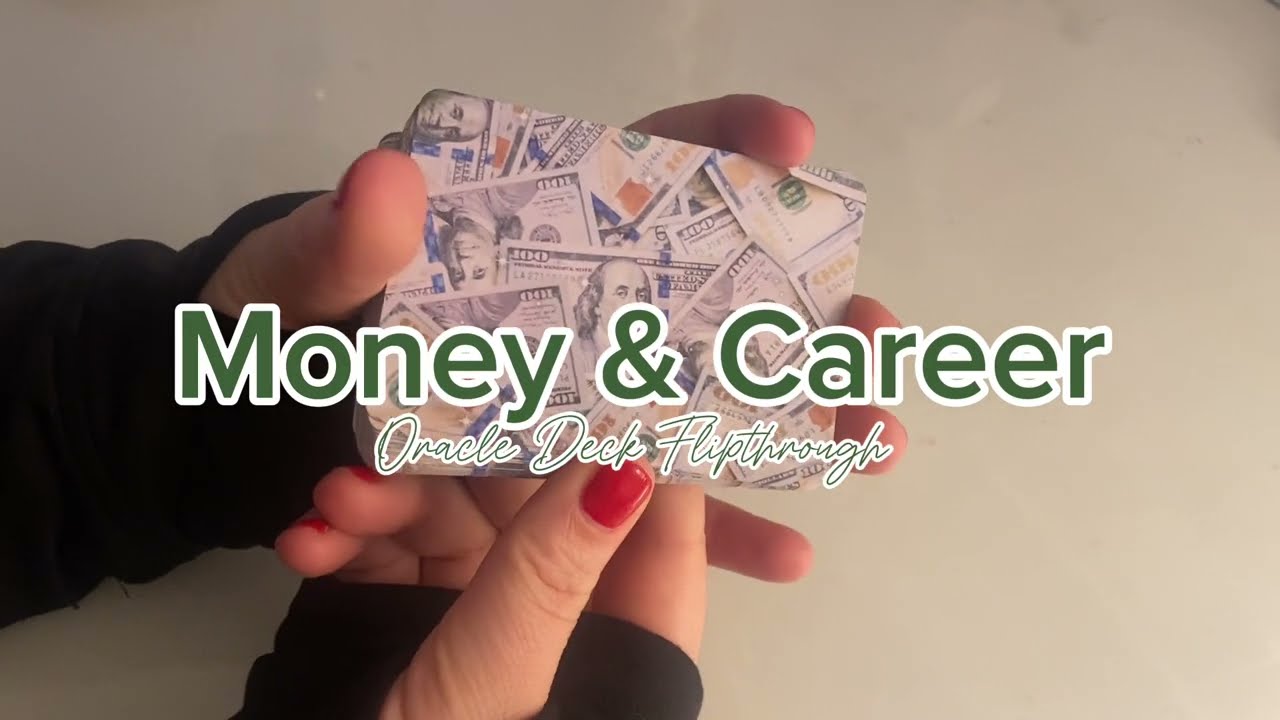 Money & Career Oracle Deck Flipthrough