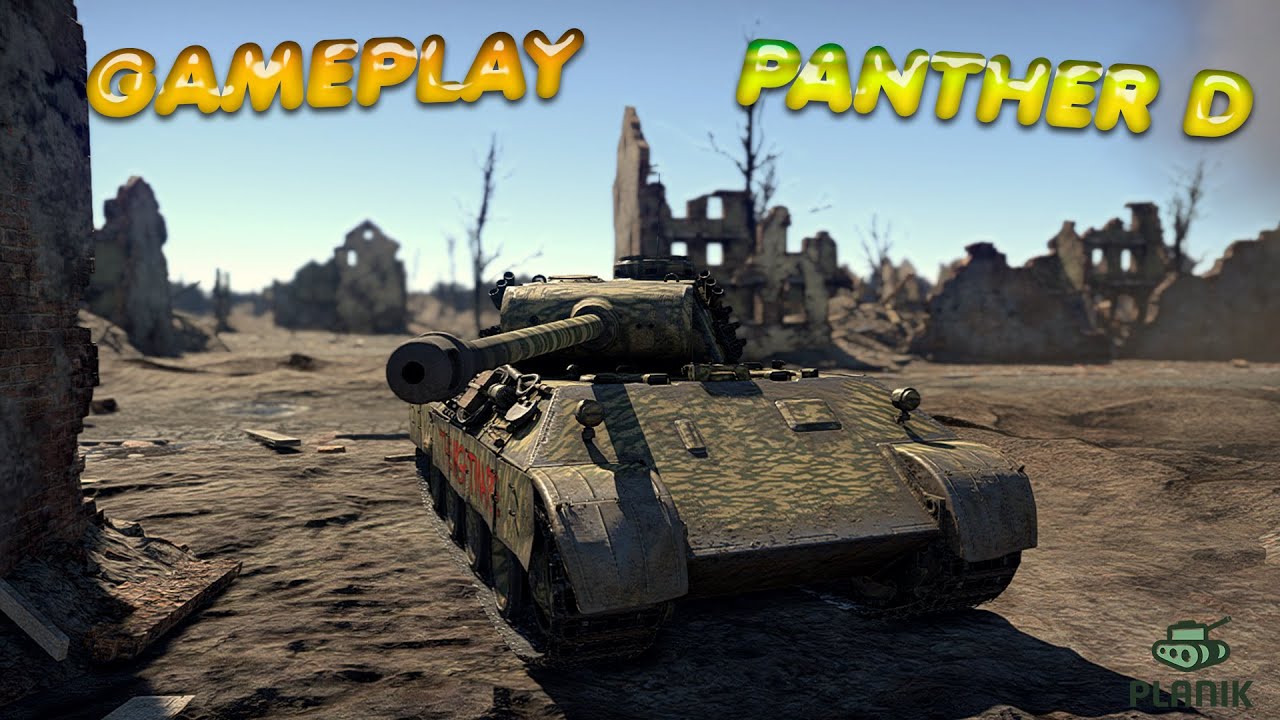 War Thunder : Gameplay BRUT en Panther D (RB)