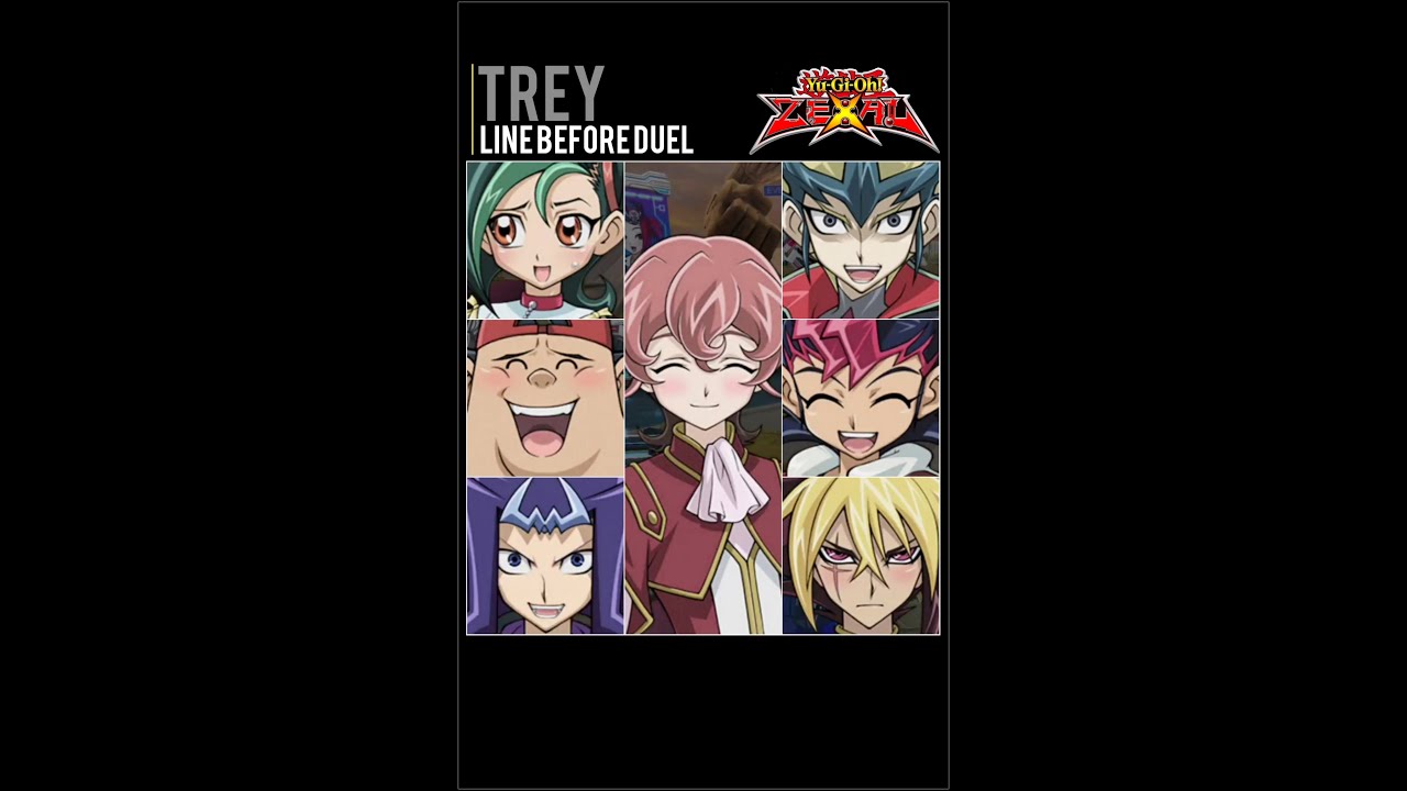 Yugioh Duel Links - Trey LINE before Duel x ALL Zexal Characters
