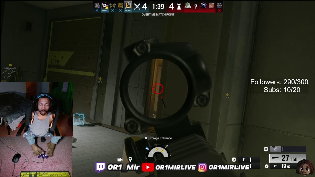 🦶ARMLESS STREAMER🦶Copper To Champ With Tha Toes🦶