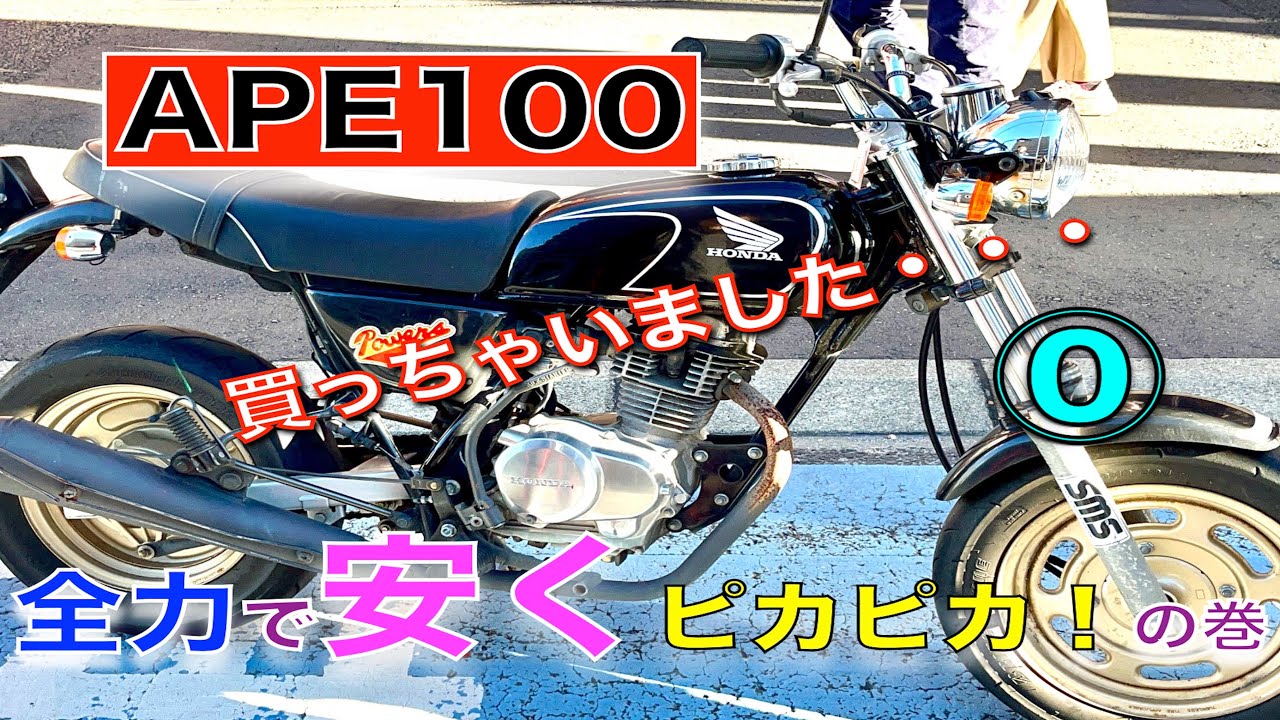 エイプ100を手に入れました！