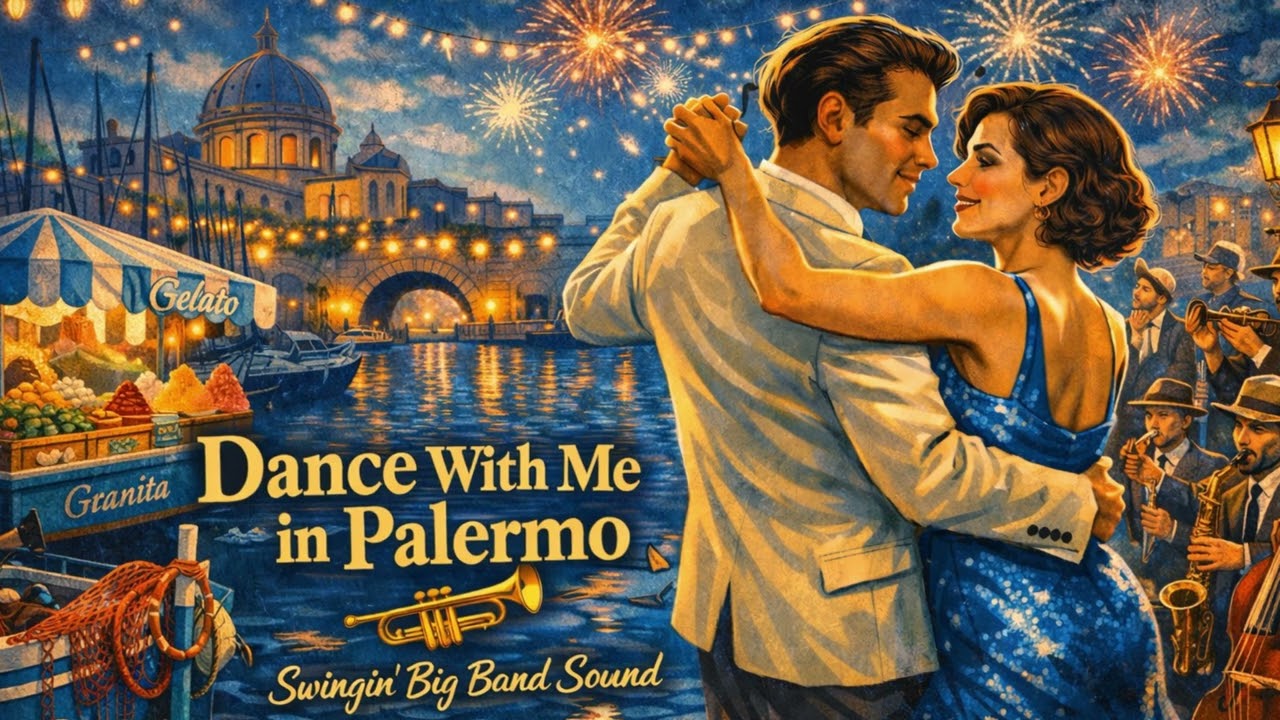 Dance With Me in Palermo 🍋💃 | Upbeat Italian Big Band Swing