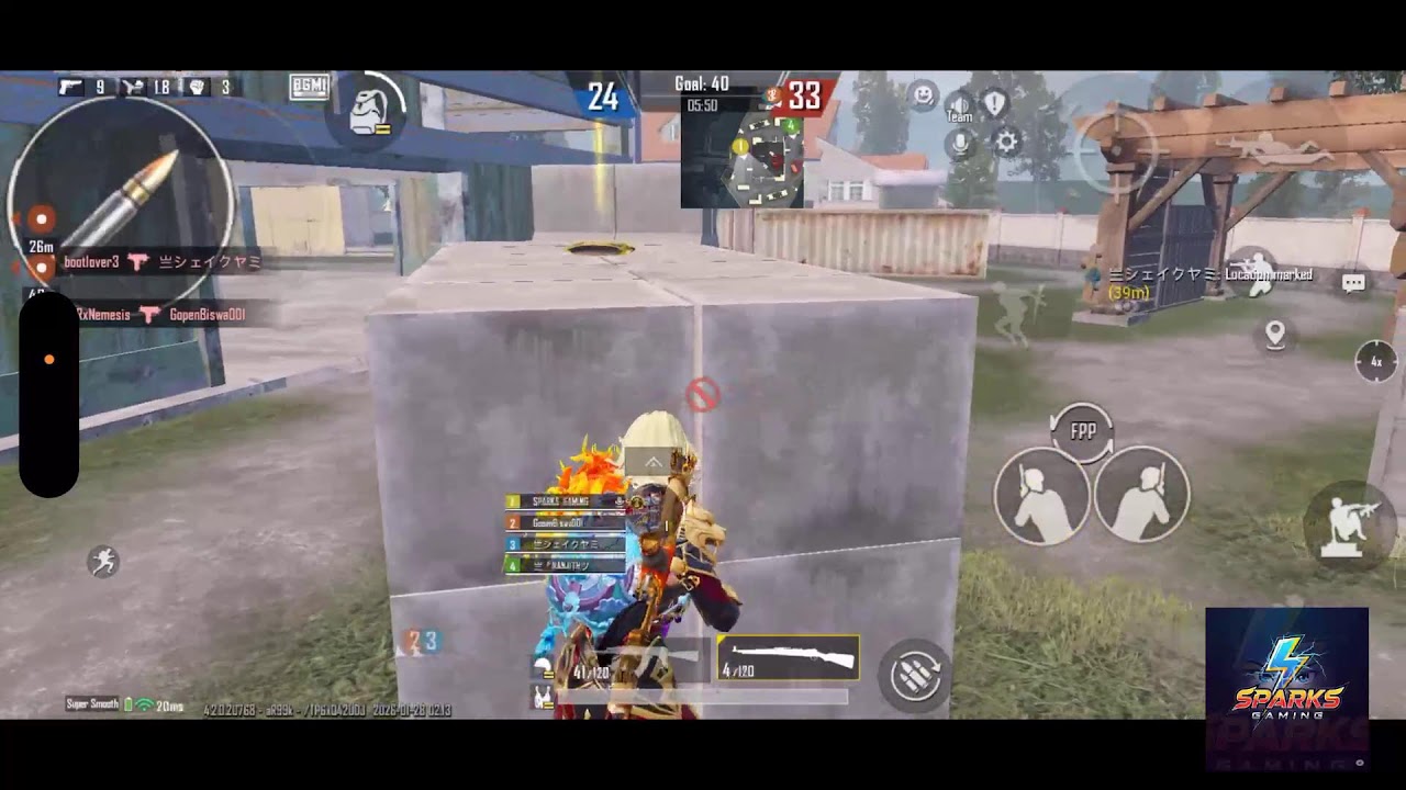 SPARKS GAMING LIVE ||BGMI LIVE