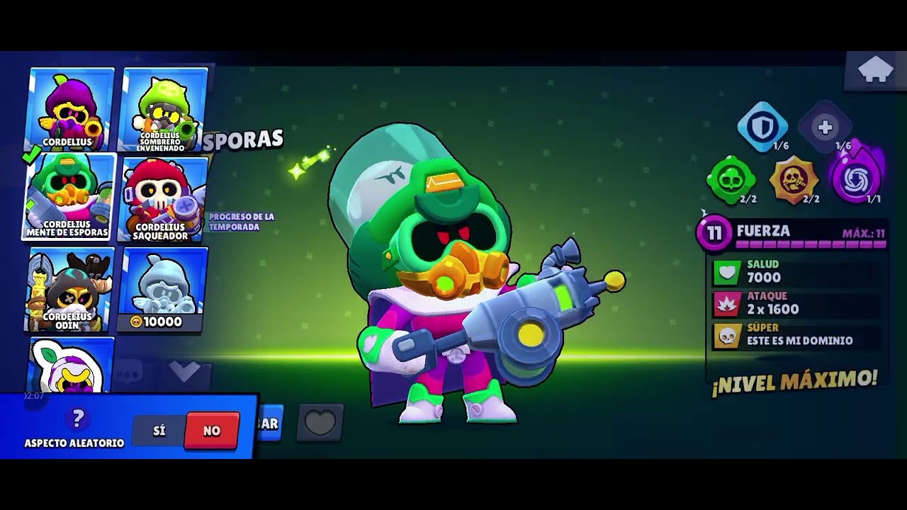QUE PASA SI YA TIENES LA SKIN DE STU LEGENDARIA?😶‍🌫️😱✨️🗣🔥Brawl Stars ♡