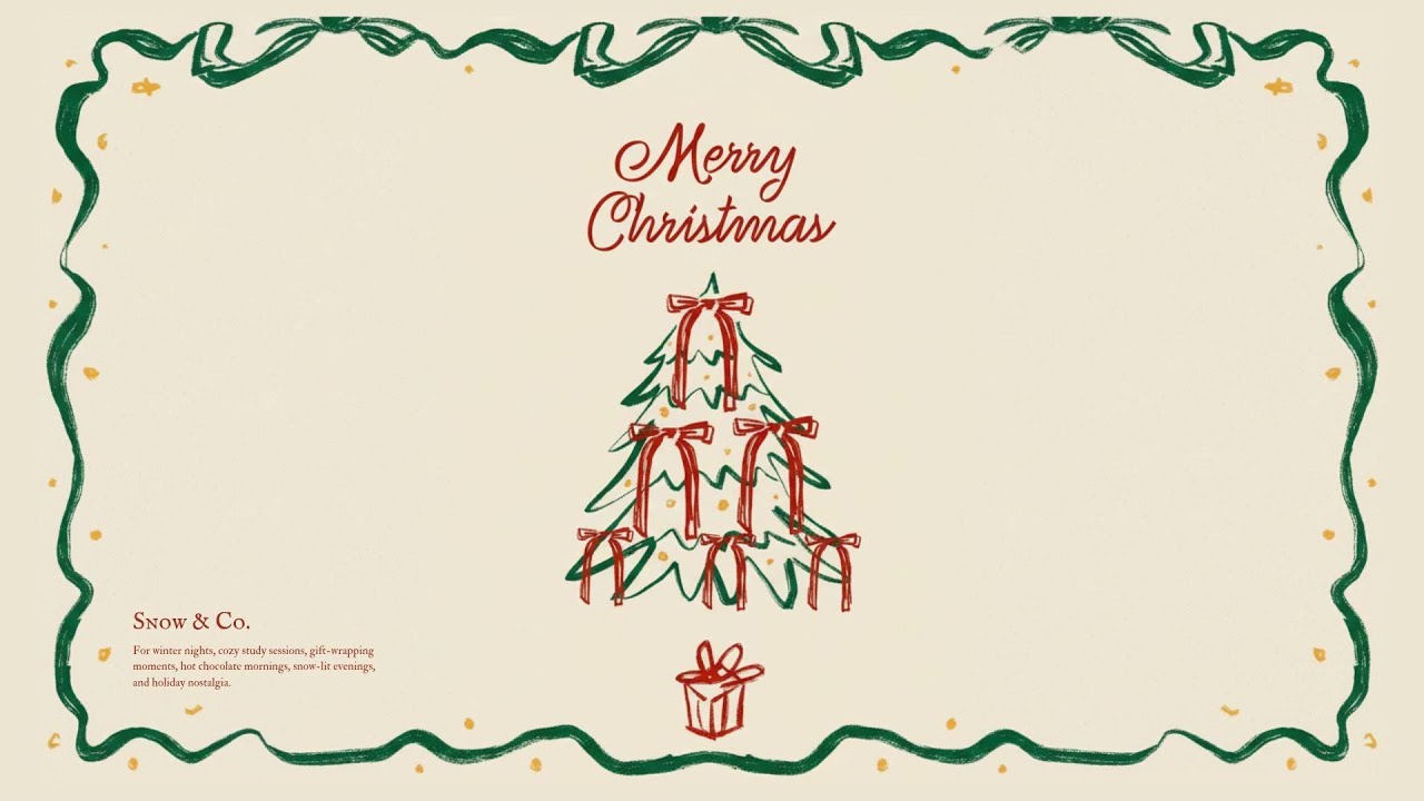 [playlist] Merry Christmas in advance🎄A Christmas jazz playlist that'll get you excited🕯JazzPop