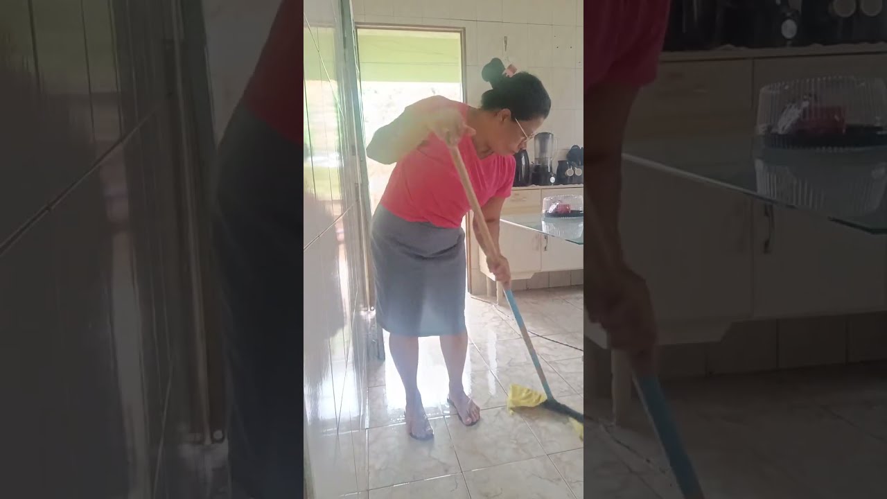 Rotina de dona de casa , limpeza 