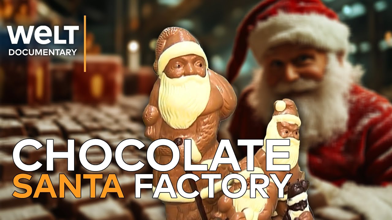 CHOCOLATE SANTA: craftsmanship from a chocolate factory