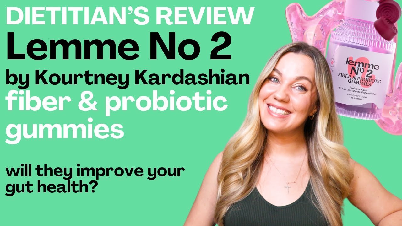 Lemme No 2 Fiber and Probiotic Gummies Review (NOT SPONSORED) by a dietitian