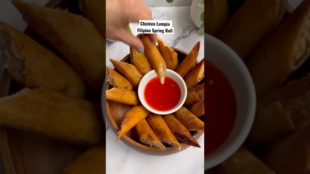 Лучшая куриная люмпия (филиппинский спринг-ролл)