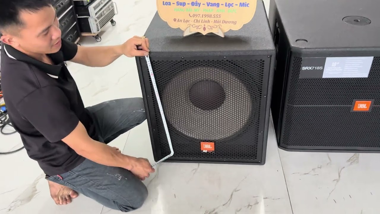 Tét đánh giá về 2 súp Mỹ jbl 418 và jbl 718 Alo 0971998555
