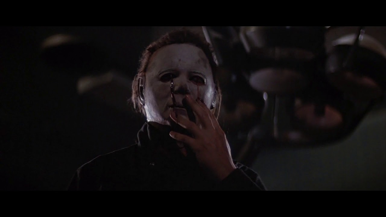 I put Ray's Goodbye (The Shape Stalks) from Halloween 2018 over Halloween II's ending.