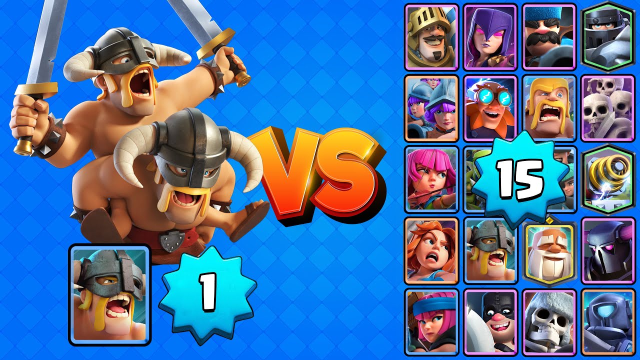 BARBAROS DE ELITE NV1 vs TODOS AL M&Aacute;XIMO | Clash Royale