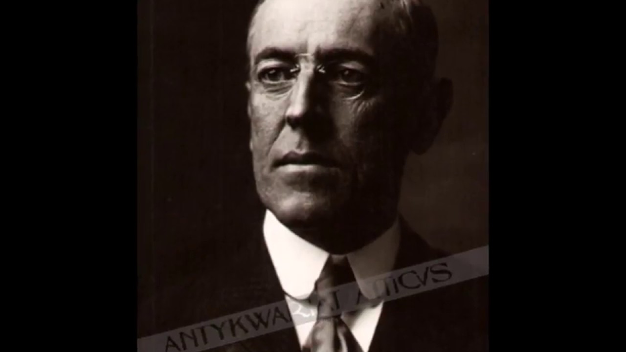 Woodrow Wilson 14 punkt&oacute;w planu pokojowego z 1918 r.