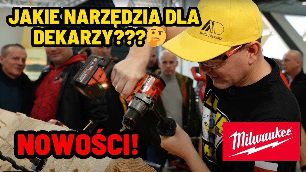 Jakie narzędzia potrzebne dla Dekarza❓🤔 Na stoisku Milwaukee, jest z czego wybierać, Nowości❗️