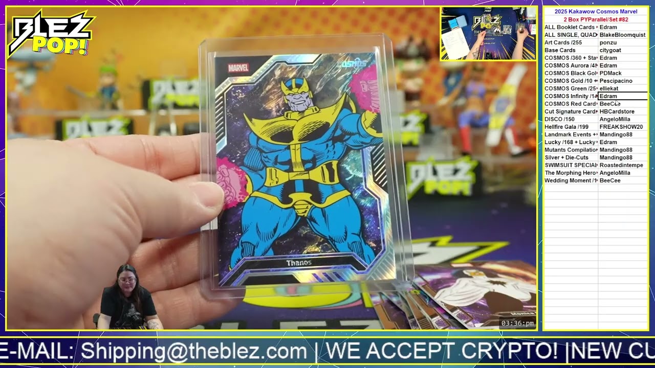 2025 Kakawow Cosmos Marvel 2 Box BREAK Pick Your Parallel Set #82