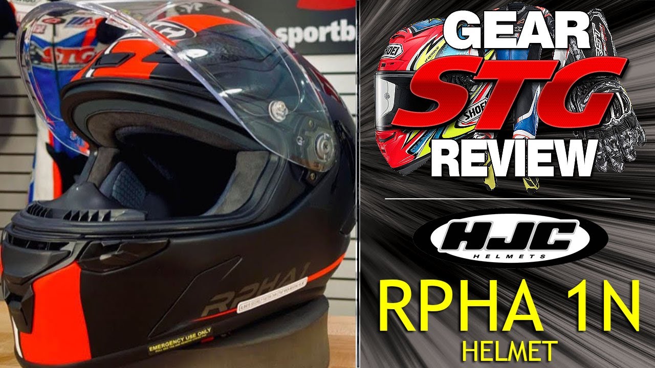 HJC RPHA 1N Helmet Review | Sportbike Track Gear