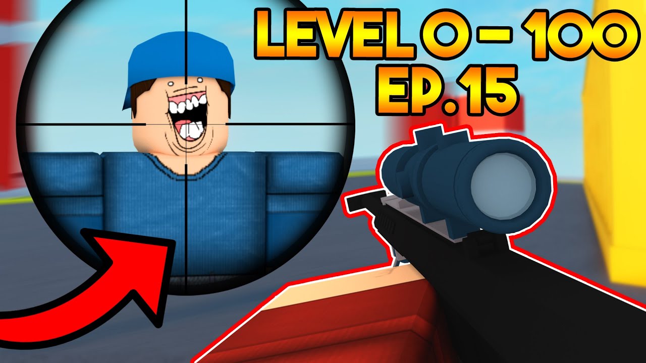 LEVEL 0 TO 100 IN ARSENAL! (HEADSHOT MANIAC) - EP.15 (ROBLOX)