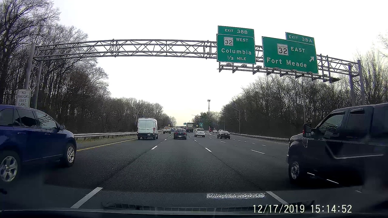 I-95 Northbound:  MD exit 27 to MA Exit 6 4K60