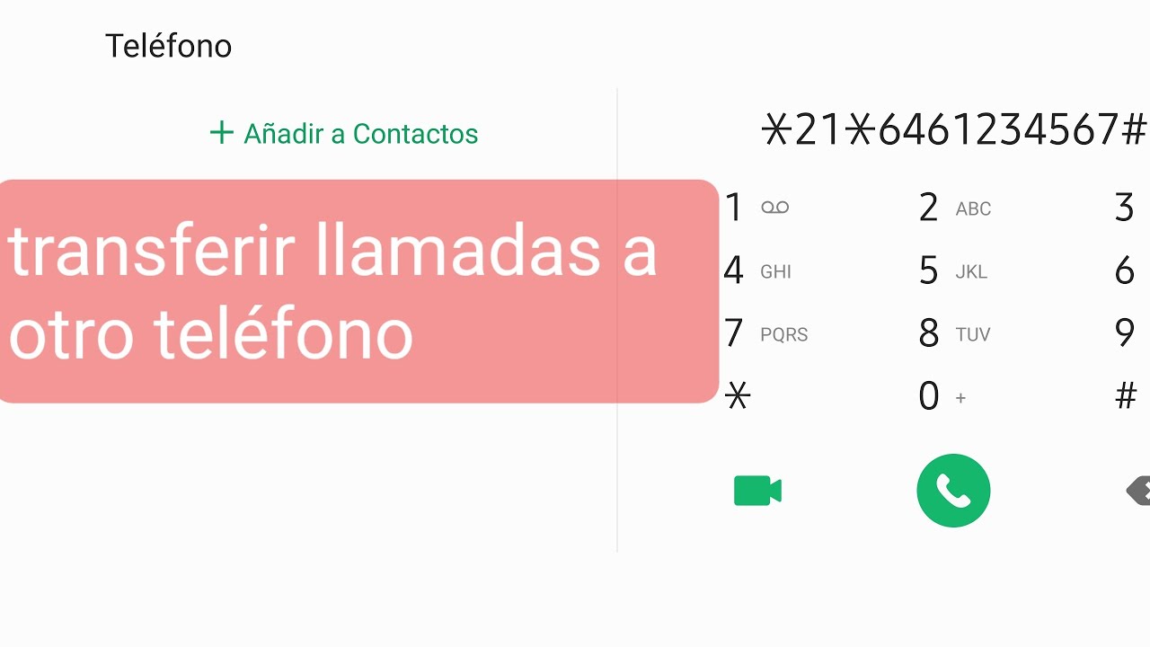 Como desviar llamadas de un Tel&eacute;fono a otro