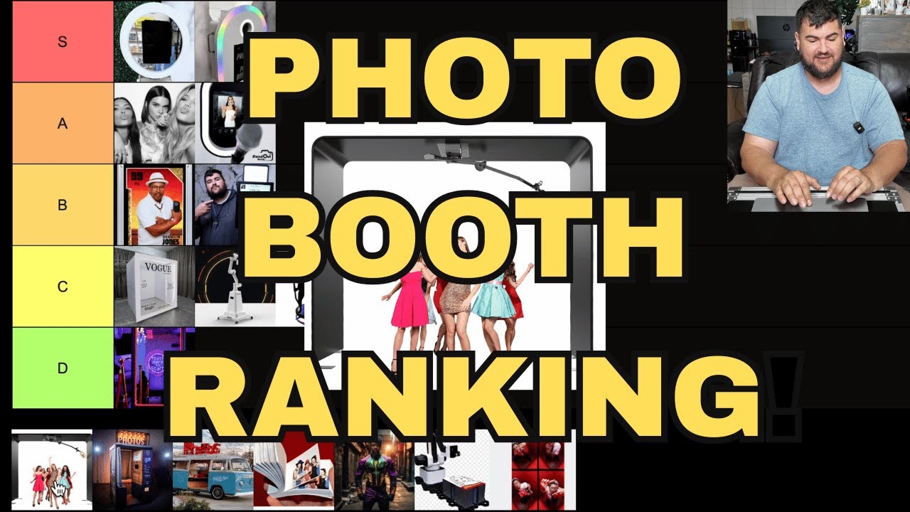 RANKING ALL OF THE TYPES PHOTO BOOTH FROM BEST TO WORST