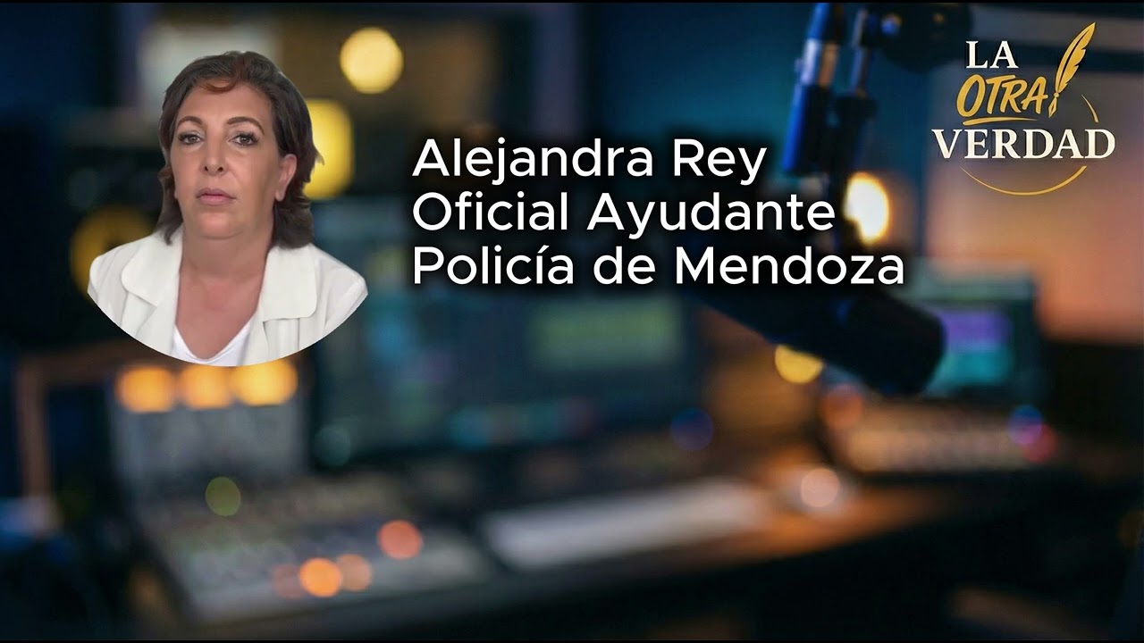 Detrás del Relato - Entrevista a Alejandra Rey, Oficial Ayudante de la Policía de Mendoza.