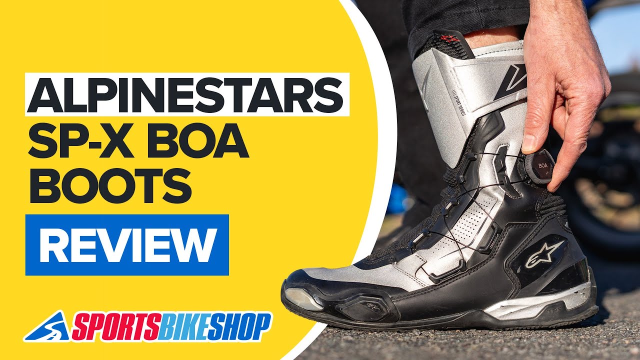 Обзор мотобот Alpinestars SP-X Boa — Sportsbikeshop