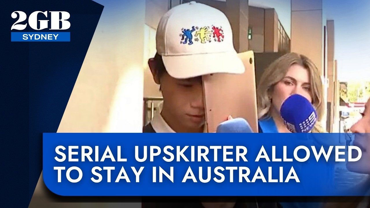 ‘Deport the grub’ | Serial upskirter allowed to stay in Australia
