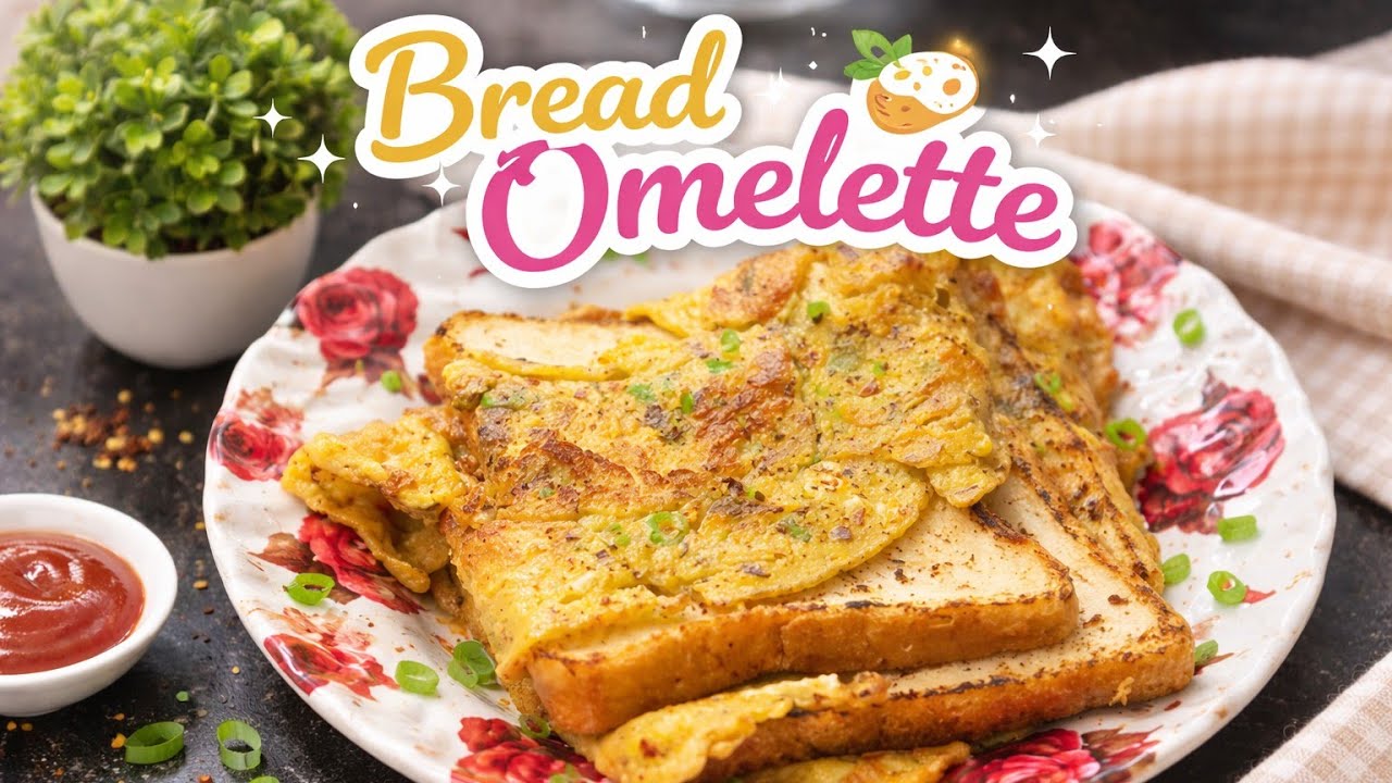 Egg Bread Omelette Recipe | Perfect Breakfast Idea