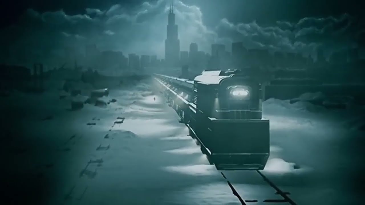 Snowpiercer Train Scenes (Snowpiercer:Sierra Railroad 3 Whistle)(big alice:Cerberus truck)