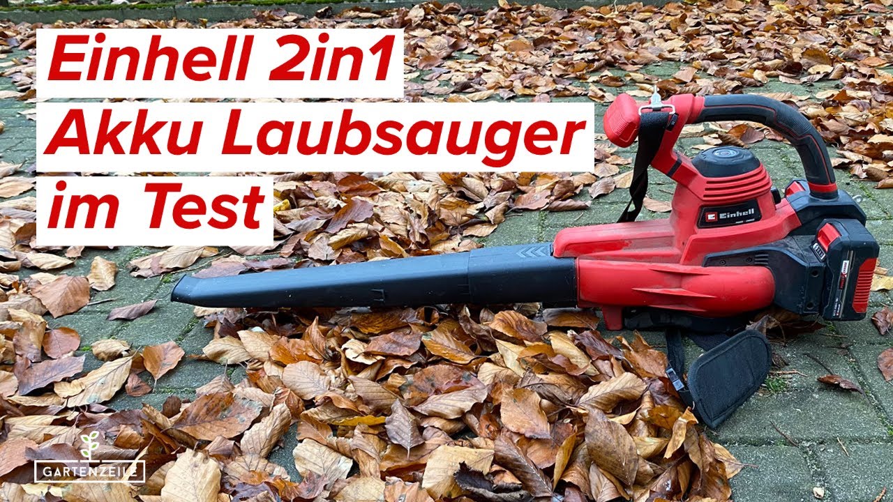 Einhell GE-CL36/230 Li E - Der 2in1 Akku Laubsauger & Laubbläser im Test - Wie gut ist er wirklich?