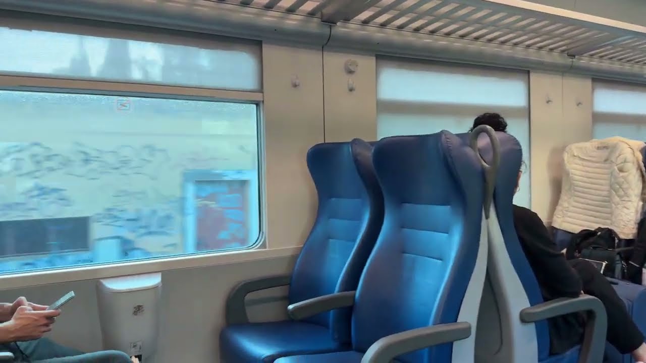 Scenic Train Ride: Perugia to Spello on a Sunny Day 🌞🚆