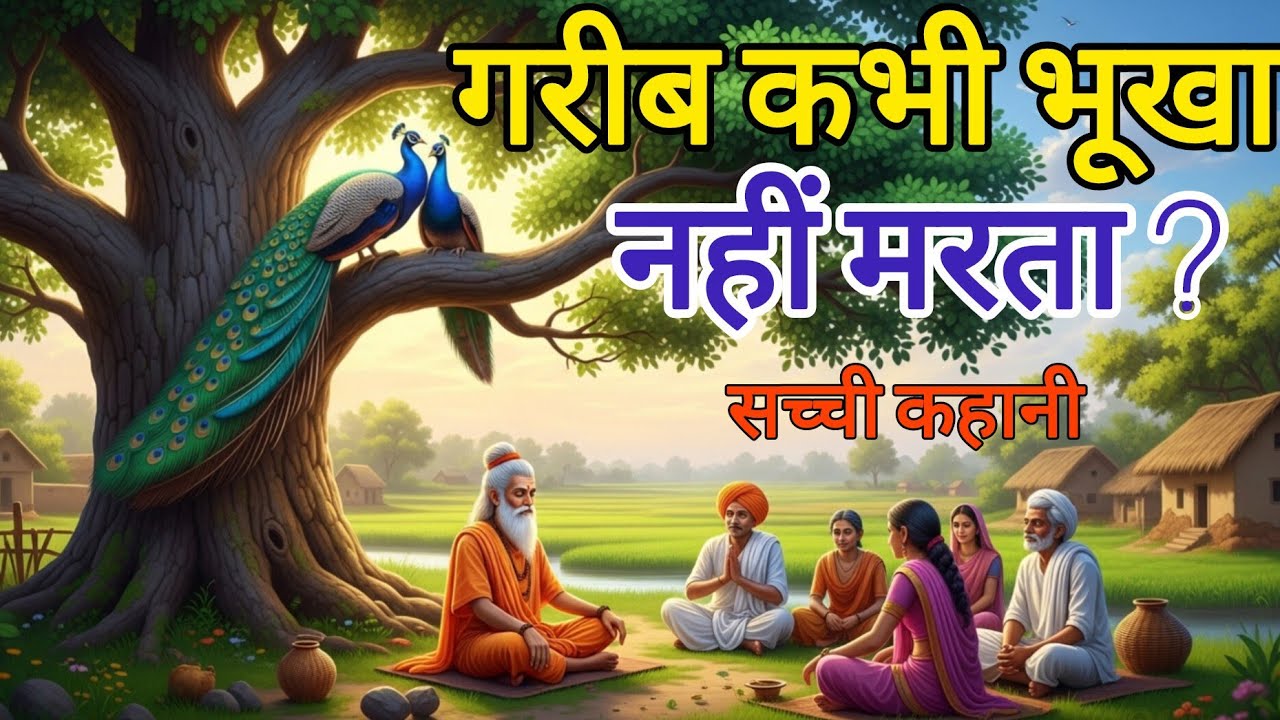 मोर ने खोल दिया गरीब का सबसे बड़ा रहस्य | ये 8 गुण हों तो कोई भूखा नहीं मरता । Gyanvardhak kahani