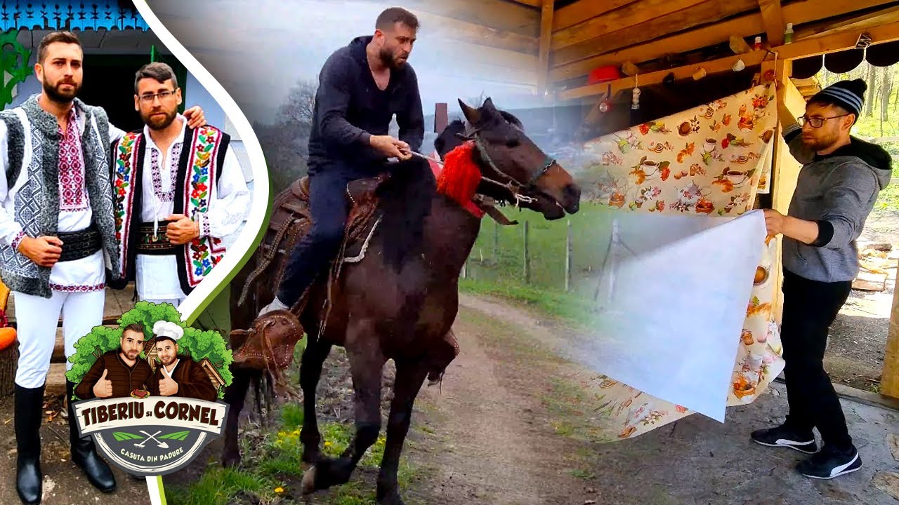 Am călărit pe șa calul lui Nuțu si suntem in pregătiri de Paște de la Casuta din Padure!
