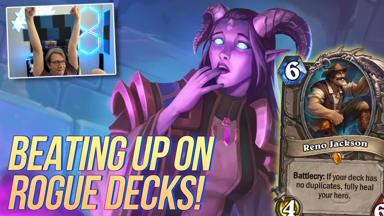 Beating Up on Rogue Decks in LEGEND! | Hearthstone Standard | Savjz