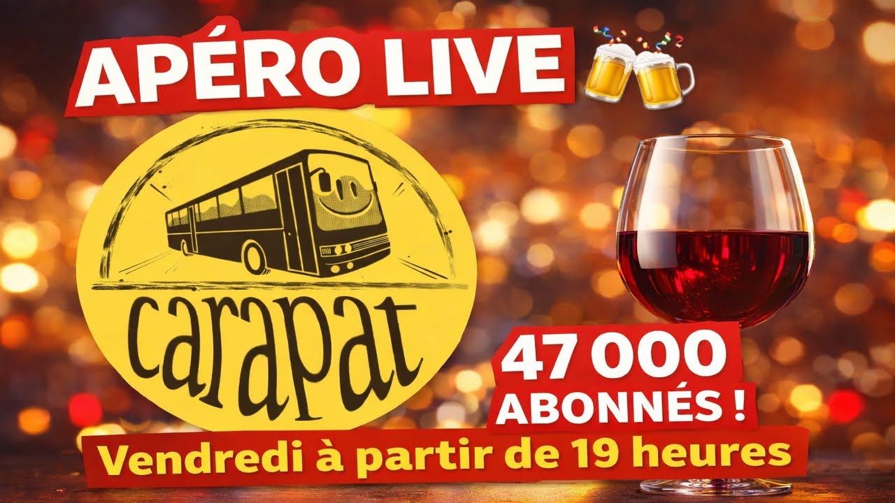 On reprend les Apéros Live 🤪🍻🍷
