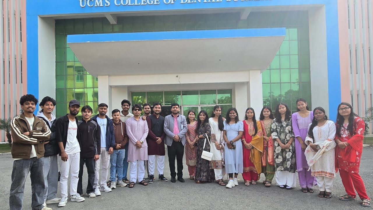 Saraswati puja in ucms bhairahawa (14th batch bpharmacy) 