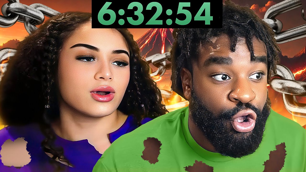 we almost broke up trying to beat chained together..