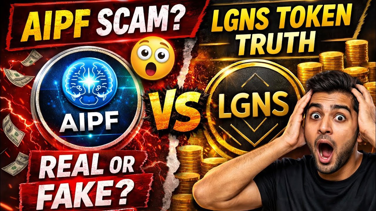 AIPF Token Real or Fake? LGNS Token Review LGNS Token & AIPF Token Reality  AIPF Token Review #Aipf