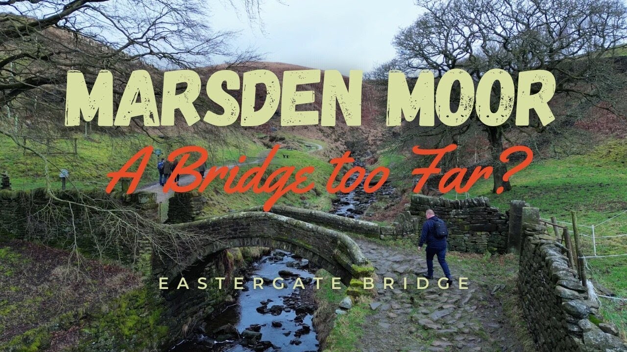 Marsden Moor A Bridge too Far? 4K DJI DRONE