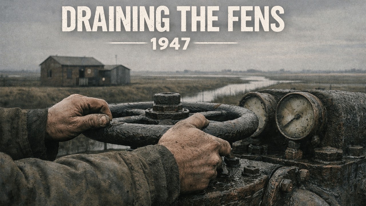 Lincolnshire Fens 1947: No Central Control — When the Pumps Ran Dry