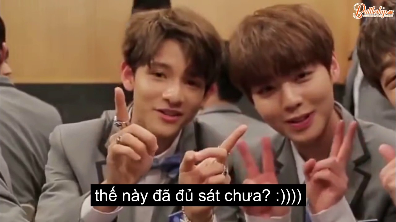 Tán trai cùng Jihoon :))))))