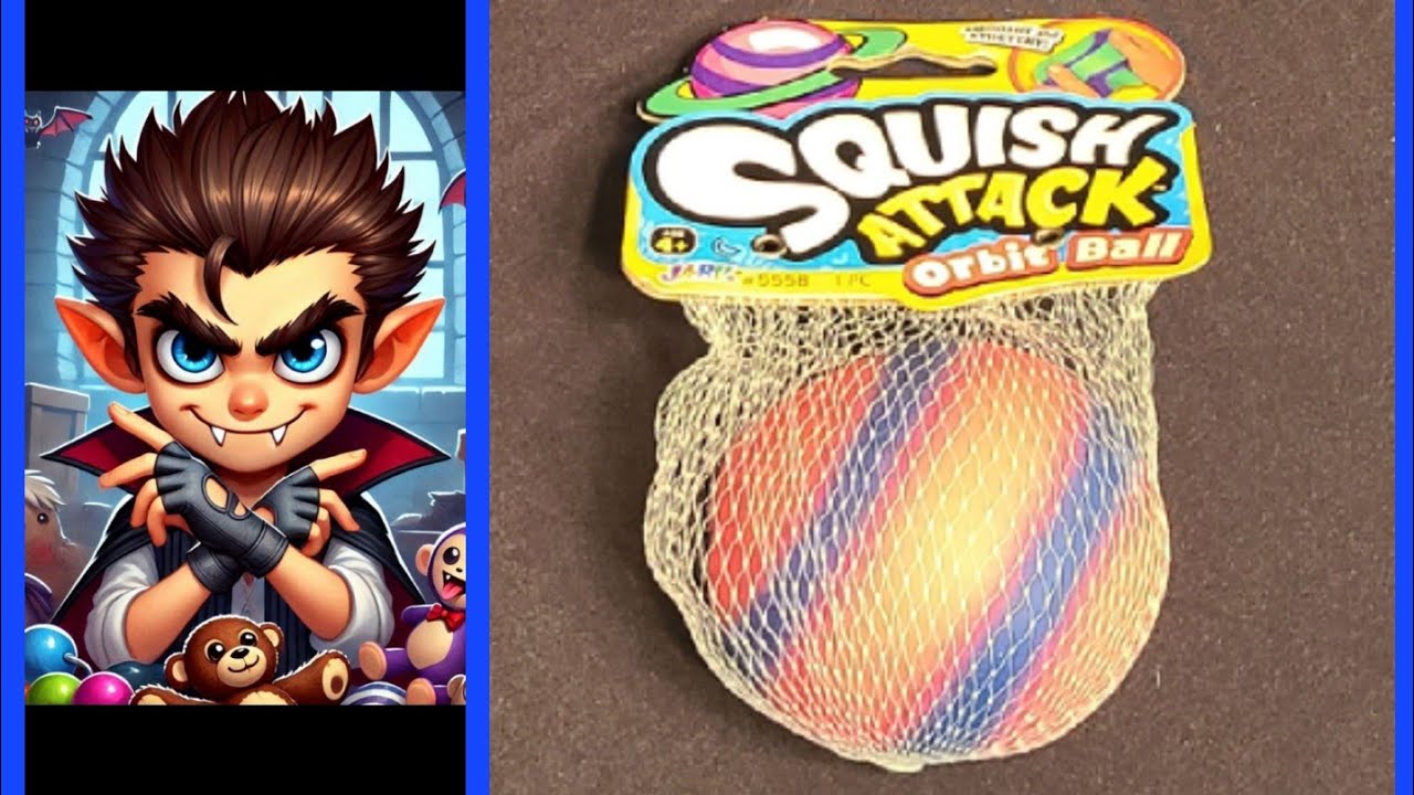 Dollar General - Squish Attack Orbit Ball Toy