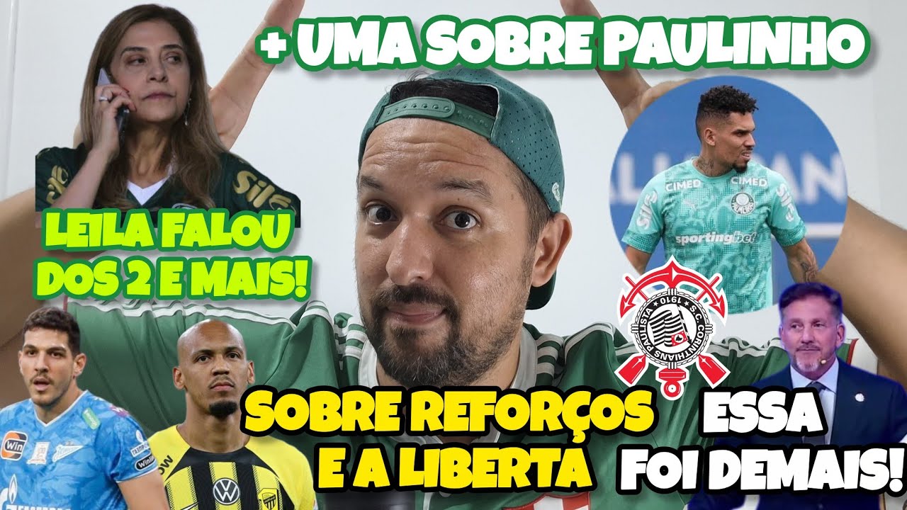 🚨❗SOBRE REFORÇOS LEILA FALOU - MANDOU RECADO PRO SP - PRES CONMEBOL TIROU SARRO DO RIVAL. 