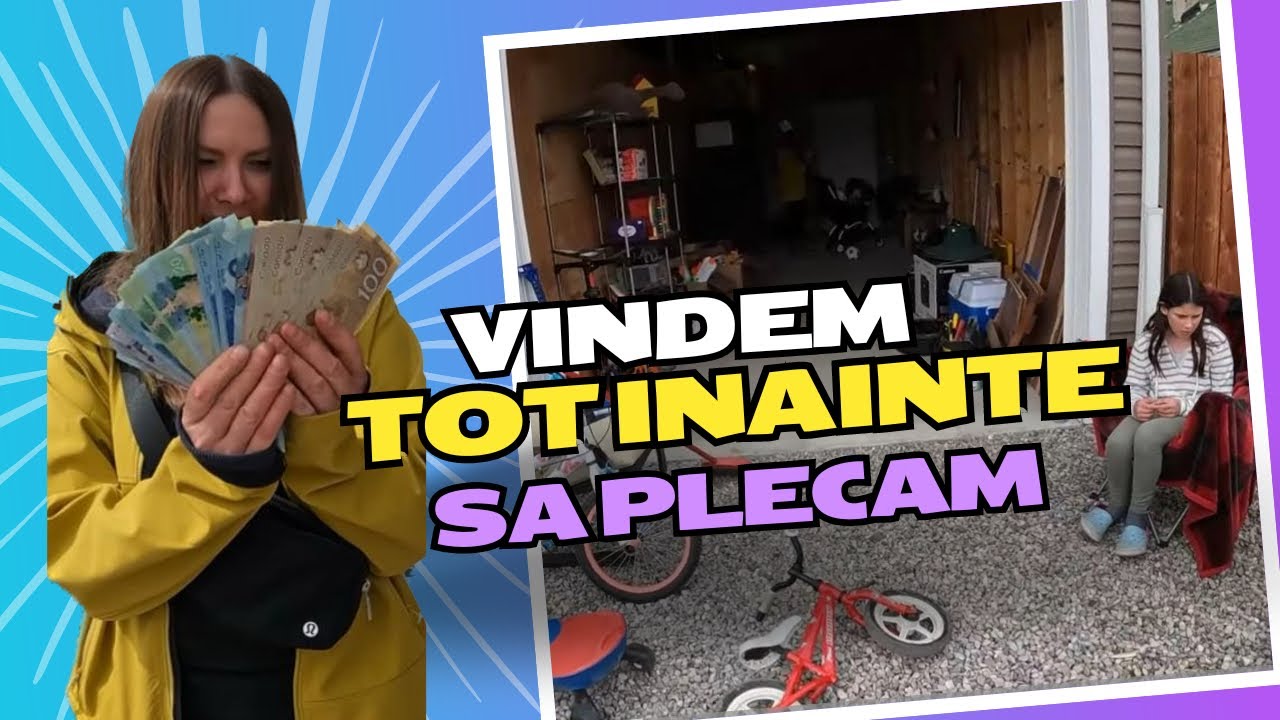 Cum am facut garage sale si cum am vandut din lucruri!