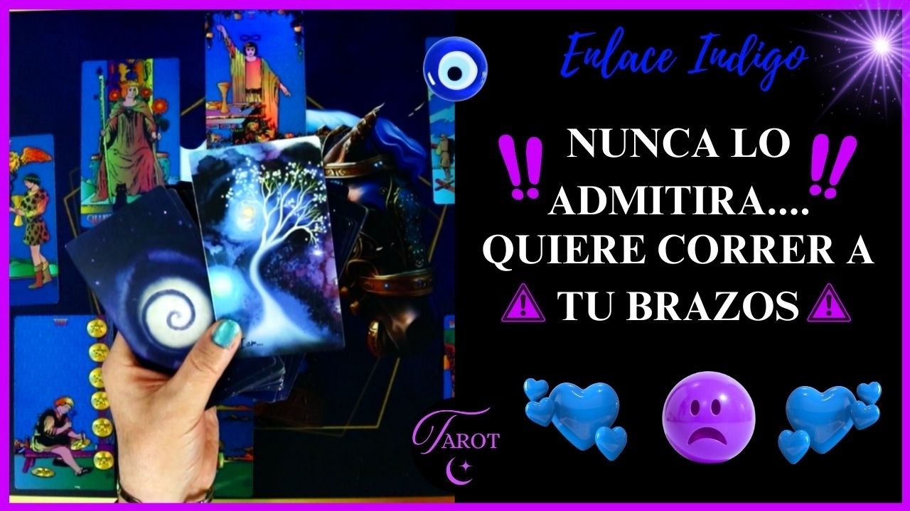 NUNCA LO ADMITIRA‼️PERO QUIERE CORRER A TUS BRAZOS OTRA VEZ‼️A LOS DE NADIE MAS💞‼️LECTURA DE TAROT💙