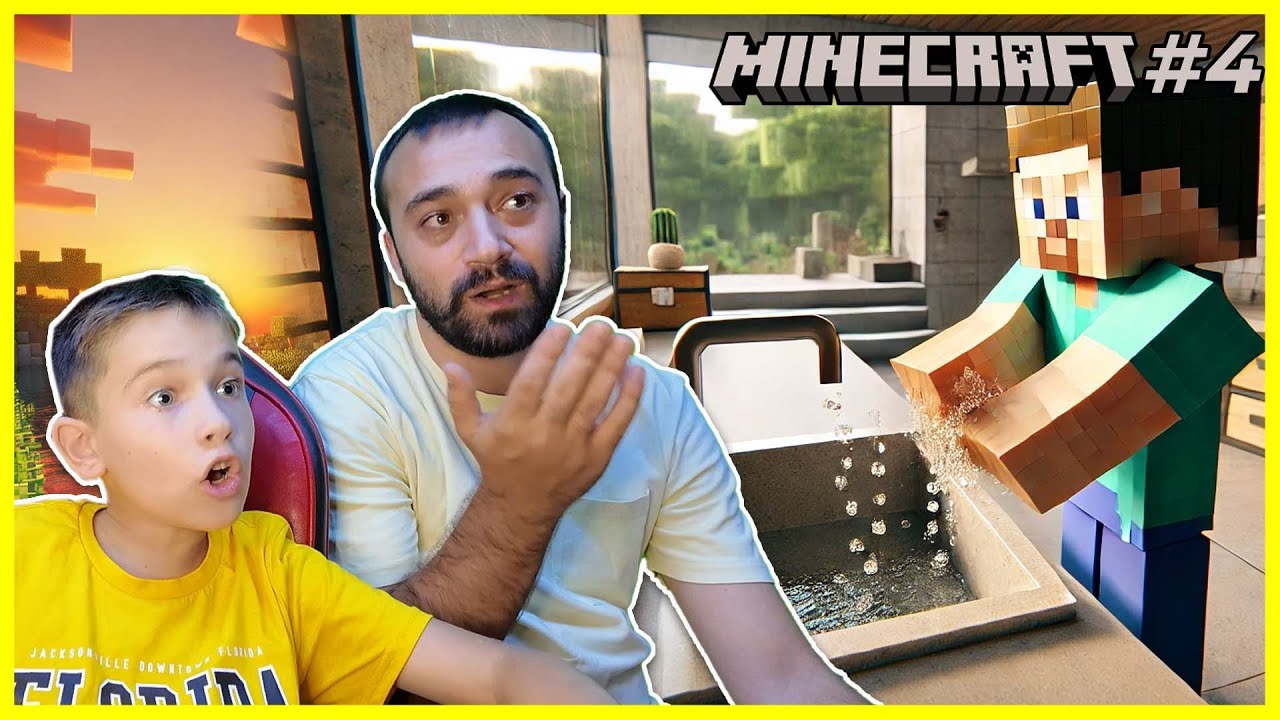 KEMİK TOZU İLE BİTLKİLERİ BÜYÜTÜYORUZ! LAVABOMUZ BİLE VAR! MUHAMMED ALP İLE MİNECRAFT ADA MACERASI#4