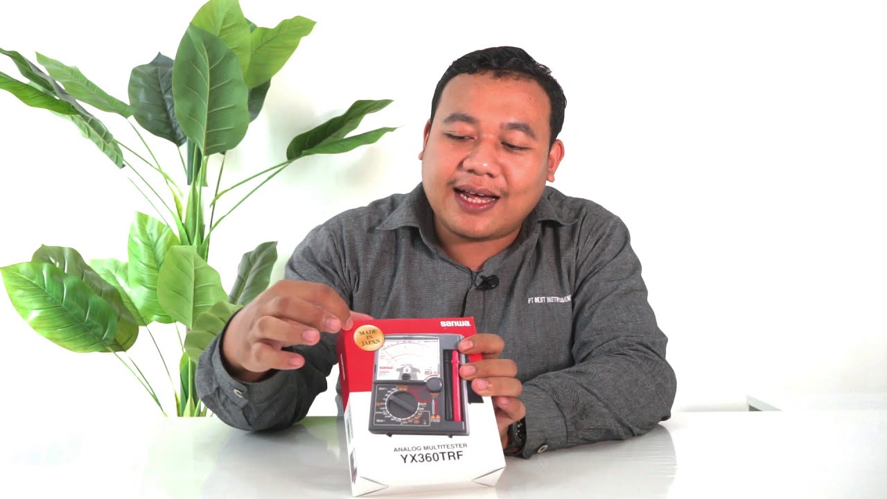 Analog Multimeter Paling Tangguh Sanwa YX360TRF